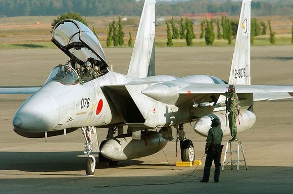 Máy bay chiến đấu F-15J của Lực lượng Phòng vệ Trên không Nhật Bản